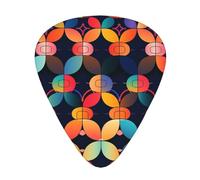 Abstract Pattern Guitar Plectrums, 12 Pcs Lightweight Guitar Plectrums, 0.46mm/0.71mm/0.96mm Thickness For Acoustic Guitar Acoustic Electric Guitar Ukulele Bass