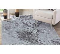 Abstract-Pattern Serenity Rug:Style-A/Stone/80x150cm