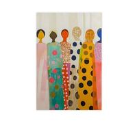 Abstract People Art Canvas Poster Bedroom Decor Landscape Office Room Decor Gift 12x18inch(30x45cm)