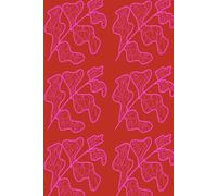 Abstract Pink Leaves Notebook: Blank Pages Journal for Writing, Notes, School, Sketching, Journaling, Notes, Creativity and Everyday Use