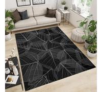 Abstract Plant Leaves 3D Printing Bedroom Carpet 180 X 280 Cm - Indoor Doorway Non-Slip Floor Mat Carpet - Soft Touch - Polyester - Easy To Clean - Suitable For Dining Room, Kitchen, Ta /7818842929794
