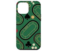 Abstract Poker Table Design With Chips Cards And Dice Art Case for iPhone 12 Pro Max