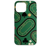 Abstract Poker Table Design With Chips Cards And Dice Art Case for iPhone 16 Pro Max