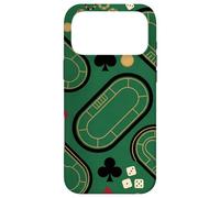 Abstract Poker Table Design With Chips Cards And Dice Art Case for iPhone 17 Pro Max