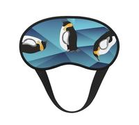 Abstract Polygon Penguin, Full Eye Covers Light Blocking Eye Masks Blackout Sleep Eye Muffs