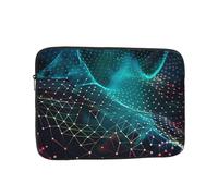 Abstract Polygonal Space Print Laptop Sleeve 17 inch, Ultra-Thin Computer Bag Notebook Computer Tablet Laptop Bag for Office Daily Commute