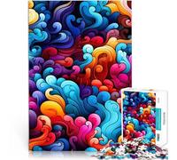 Abstract PsychedelicPuzzles for Adults 2000 Piece Learning Educational Toys Family Games Artists Collection, Fine Art 70x100cm