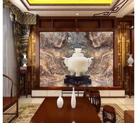 Abstract Relief Jade Tripod Faux Marble Pattern 3D Wallpaper Easy Install Feature Office Living Room Sofa Bedroom TV Background Wall Decoration-200cm×140cm