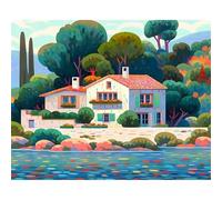 Abstract Rivers Jigsaw Puzzles for Adults 1000 Jigsaw Puzzles Adults,1000 Pieces Puzzle Educational Challenge Toy Games Beautiful Home Decoration Puzzle50x70cm