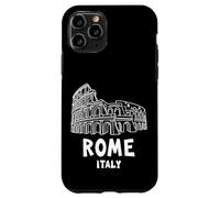 Abstract Rome Italy Colosseum Illustration Graphic Design Case for iPhone 11 Pro