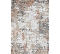 Abstract Rust Rug - Tokyo Collection RainbowHome Bronze 160cm x 120cm