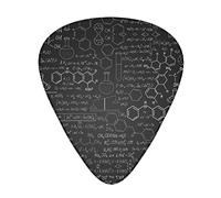 Abstract Science Chemistry Advanced guitar pick 12 pieces Three thicknesses for bass, electric guitar, acoustic guitar bag
