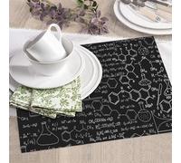 Abstract Science Chemistry,Dish Drying Pad Kitchen Counter Sink Mat,Dish Drying Mat,Absorbent Dishes Drainer Mats, 41X46 cm