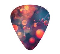 Abstract Science Chemistry - Guitar Picks-12 Pack Includes Thin, Medium & Heavy Gauges, Best Gift for Guitar Lovers