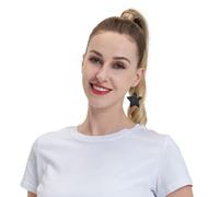 Abstract Science Chemistry Illustration 3d Elegant Leather Star Earrings-Fashionable And Unique Accessories For Everyday Wear