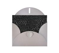 Abstract Science Chemistry Illustration 3D Gray prints Greeting Cards 6x4-inch with Envelope | Perfect for writing greetings and thank-you notes