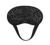 Abstract Science Chemistry Illustration 3D Sleep Mask for Side Sleeper, Eye Mask Sleeping for Women Men,for Sleeping with Elastic Band