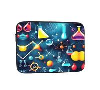 Abstract Science Chemistry Laptop Case, Computer Case Laptop Gifts for Men Women for Travel Abroad