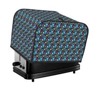 Abstract Science Chemistry Print 4-Slice Toaster Cover Waterproof Protector Appliance Kitchen Dorm Home Accessory