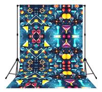 Abstract Science Chemistry Print Photo Studio Background 5x7ft Soft Photo Backdrop Curtain For Studio Content Creator Equipment