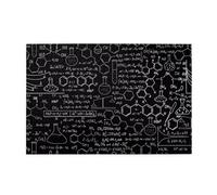 Abstract Science Chemistry Printed Adult Fun Puzzle wooden puzzle in a plastic box with letters printed on the back home decor party toy