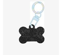 Abstract Science Chemistry Printing Dog Tag Bone Shaped Double Sided Pattern Dog Id Tags Bone Shaped Pet Name Tags Dog Collar Tags