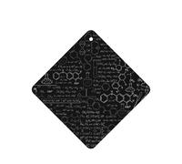 Abstract Science Chemistry Printing Fashion Car Air Freshener Cards 10 Pcs Car Scented Hanging Sheets