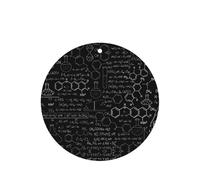 Abstract Science Chemistry Printing Fashion Car Air Freshener Cards 10 Pcs Car Scented Hanging Sheets