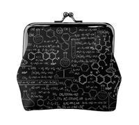 Abstract Science Chemistry Printing Small Coin Purse, Lightweight Travel Wallet for Sightseeing Tours and Shopping Sprees