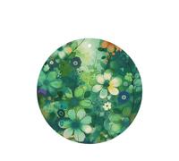 Abstract Seasonal Green Floral Car Air Fresheners Cards 4 Pcs Long Lasting Car Fresheners Gifts for Men Women Auto Aromatherapy Tablets Hanging Scented Card Rearview Mirror Pendant - Lavender Scent