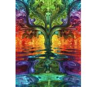 Abstract Shadow Jigsaw Puzzles for Adults 5000, 5000 Piece Jigsaw Puzzles, Classic Educational Jigsaws, Impossible de Assemble Handmade, Challenging Puzzle, Fun Family Activities FNKL0-210