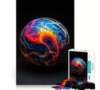 Abstract Sphere Art Teenager Jigsaw Puzzles 1000 Pieces Brain Think Neat Cut Real Challenge Great Gift (50x75cm)