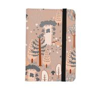 Abstract Spring Tree Passport Holder, Pu Leather Mr and Mrs Passport Covers, Travel Gifts for Men, Traveller Gifts, Holiday Ducument Holder for Passports Tickets Money Boarding Passes, ID Card Cover