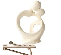 Abstract Statue - Modern Sculptures Resin Lover Figure Character Ornament Decorative Art Piece, TV Cabinet Coffee Table | Romantic Home Decor
