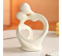 Abstract Statue - Modern Sculptures Resin Lover Figure Character Ornament Decorative Art Piece, TVs Cabinest Coffee Tables | Romantic Home Decor