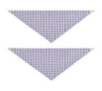 Abstract Strips Plaid Purple Dog holiday bandanas Unique Shape Adjustable Fit Unisex Puppy Cat Pet Scarf Cute Pet Holiday Set for Dogs Cats S