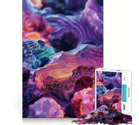 Abstract Structure Jigsaw Puzzles 1000 Pieces for Teenagers Restful Game Firm Edge Family Bond Home Art (50x75cm)