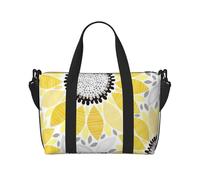 Abstract Sunflowers Hand Travel Bag - Lightweight and Versatile Travel Companion with Spacious Design, Multi-Purpose Bag, Luggage Bag, Beach Bag, Gym Bag, Sports Bag