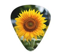 Abstract Sunflowers Print Guitar Pick,12 Pack,Includes Thin,Medium,Heavy Gauges,Suitable for guitar,ukulele