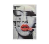 Abstract Surrealist Portraits of Women 2 Canvas Poster Wall Art Decor Print Picture Paintings for Living Room Bedroom Decoration 20x30inch(50x75cm)