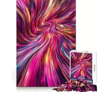 Abstract Swirling Lines 1000 Piece Jigsaws for Adults Puzzle DownTime Game Decompress Fun Challenge Fine Art (38x26cm)
