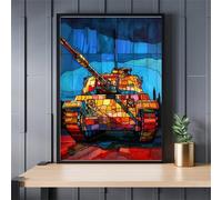 Abstract Tanks Jigsaw Puzzles for Adults 100 Pieces Educational Toys Challenging Game 100 Piece Puzzles for Adults for The Whole for Women Gifts for Men