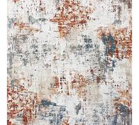 Abstract Texture Distressed Industrial Modern Minimalistic Wallpaper Copper/Navy Arthouse 297406