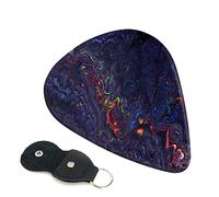 Abstract texture fluid Printed Guitar pick Guitar Plectrums for Acoustic Guitar Electric Guitar Bass Guitar - Guitar Accessories - 6 Pack 0.71mm