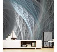 Abstract Three Dimensiona Colourful Lines Creativity Modern 3D Wallpaper Premium Textured Silk Neutral Tones Material Ideal for Living Room Bedroom-300cm×210cm