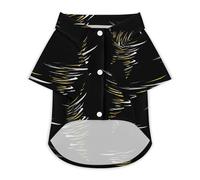 Abstract Tornado Classic Dog Clothes Cat Shirt Puppy Costume Button Tshirt Summer