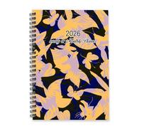 Abstract Tropical Floral 2026 Notebook A5 To Do List Notebook 2026 Agenda Planner Diary for Men Diary Planner for Christian Week To View Monthly Year with Dotted Line Note Page Slim