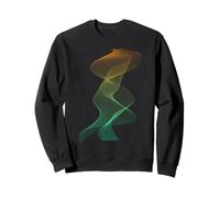 Abstract Vector Smoke Geometry Pattern Fractal Math Sweatshirt