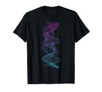 Abstract Vector Smoke Geometry Pattern Fractal T-Shirt
