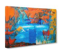 Abstract Vol.191 by S.Johnson Canvas Print | Gallery Wrapped 30mm Frame Wall Art | 30x20 inches | Ready to Hang | Abstract Still Life Picture | Living Room Bedroom Lounge Office